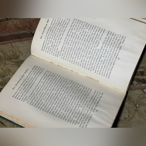 The Gentlemen from Indiana vintage book 1899 - Picture 6 of 8